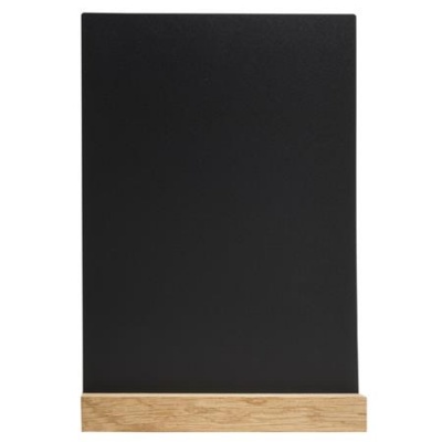 Krétatábla, álló, A4, menükhöz, EXACOMPTA, fekete