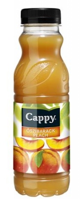 Gyümölcsital, 50,7%, 0,33 l, CAPPY őszibarack mix
