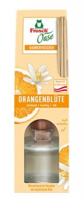 Légfrissítő, 90 ml, FROSCH "Oase", narancs
